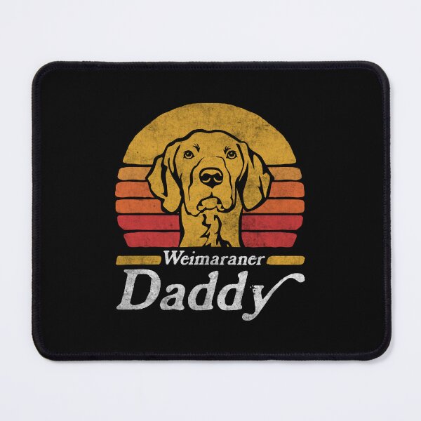Item preview, Retro Vintage Weimaraner Daddy designed and sold by More Cute Dogs.