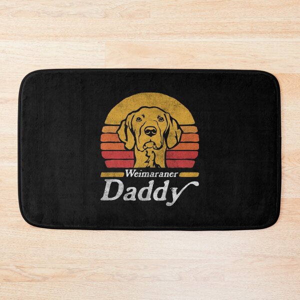 Item preview, Retro Vintage Weimaraner Daddy designed and sold by More Cute Dogs.