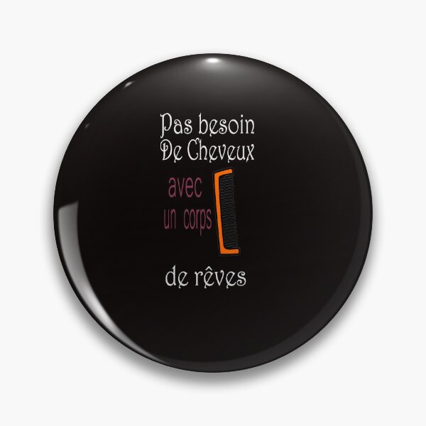 Item preview, pas besoin de cheveux avec un corps de rêve designed and sold by toufikpromo.
