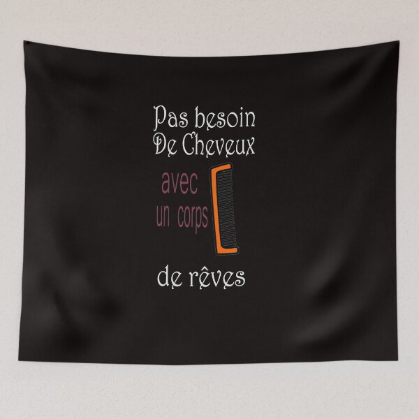 Item preview, pas besoin de cheveux avec un corps de rêve designed and sold by toufikpromo.