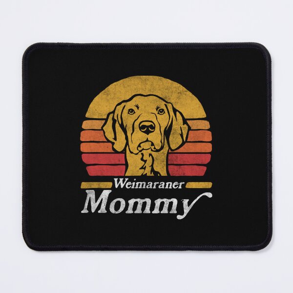 Item preview, Retro Vintage Weimaraner Mommy designed and sold by More Cute Dogs.