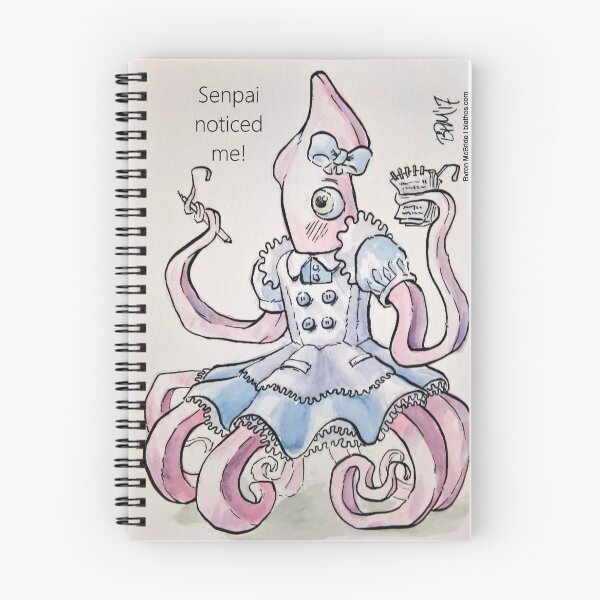 Item preview, Senpai noticed me! (with Words!) designed and sold by Byron McBride.