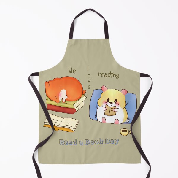 Item preview, Hamster | Hamster Lover - Read a Book Day designed and sold by FennyWijayaMomo.