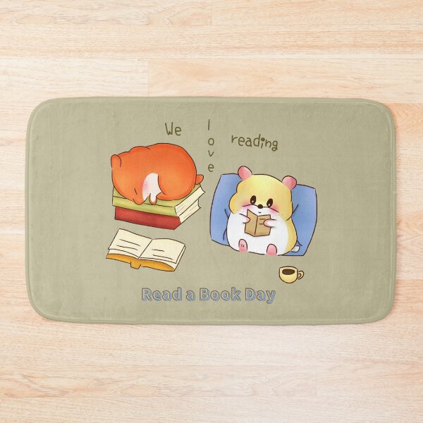 Item preview, Hamster | Hamster Lover - Read a Book Day designed and sold by FennyWijayaMomo.
