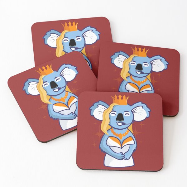 Item preview, Koala Lady Gaga designed and sold by Planet of Koalas. Character design.