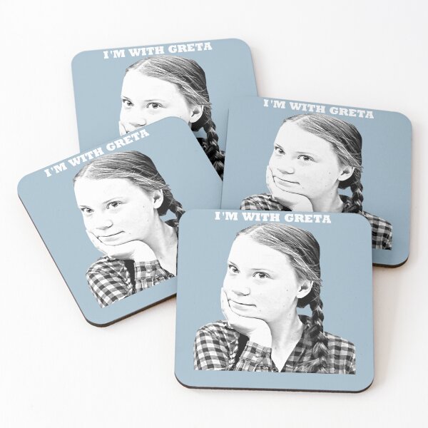 Item preview, Red Greta Thunberg Climate Activist  designed and sold by AdalbetHaman.