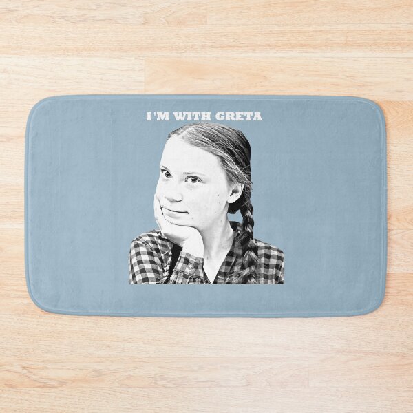 Item preview, Red Greta Thunberg Climate Activist  designed and sold by AdalbetHaman.