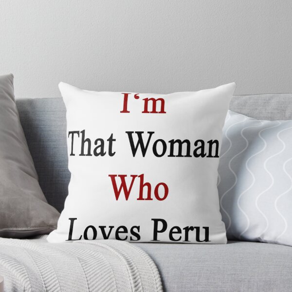 Aperçu de l'œuvre I'm That Woman Who Loves Peru créée et vendue par supernova23.