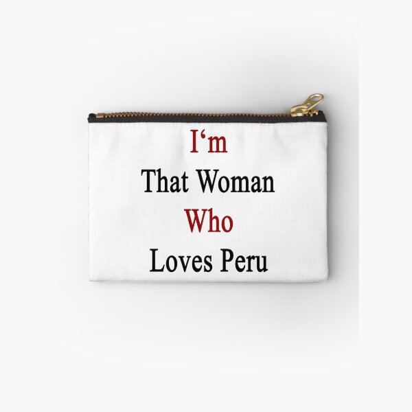 Item preview, I'm That Woman Who Loves Peru  designed and sold by supernova23.