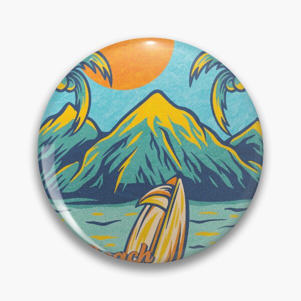 Item preview, Swami's Beach Palm Mountains designed and sold by LanikaiBeach.