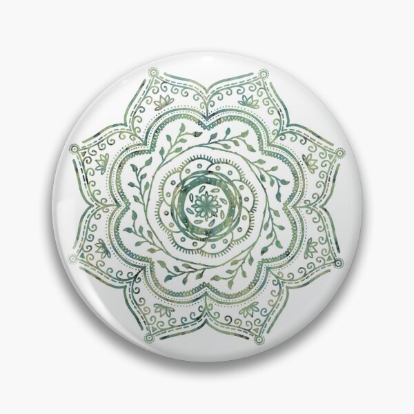 Item preview, Green Plant Mandala designed and sold by grc23.