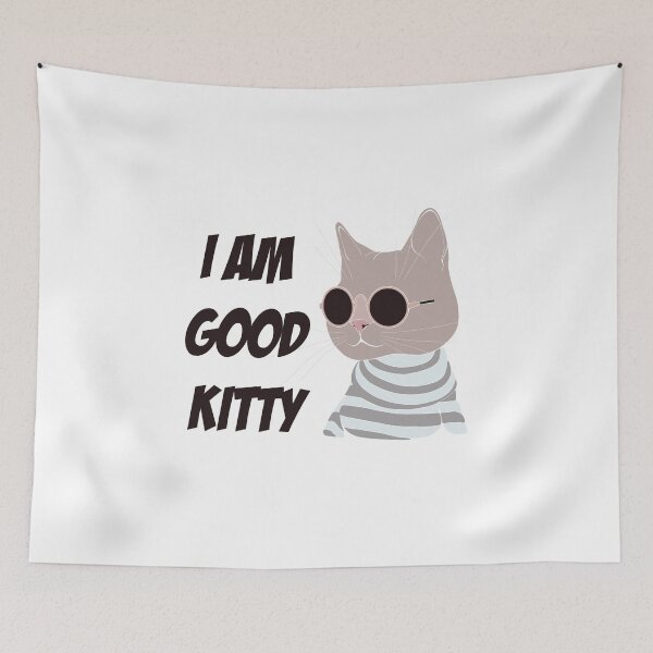 Item preview, Calling all cat moms! Show off your love for your feline friends with our shirts featuring designs for the ultimate cat mom. I am good kitty? You betcha! designed and sold by SERGEY OVCHARUK.