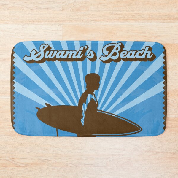 Item preview, Swami's Beach Retro Surfer designed and sold by LanikaiBeach.