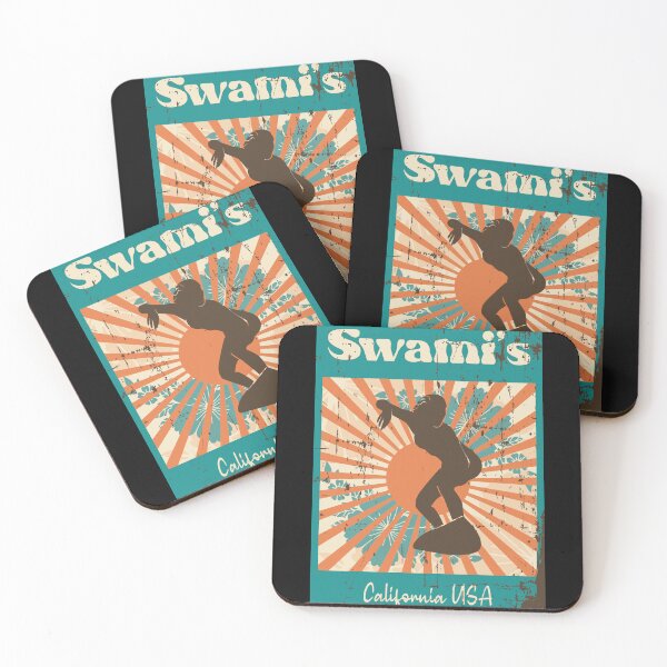 Item preview, Swami's Beach Retro Surfer Girl designed and sold by LanikaiBeach.