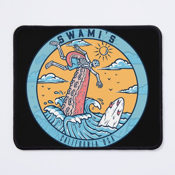 Item preview, Swami's Beach Skeleton Tentacle designed and sold by LanikaiBeach.