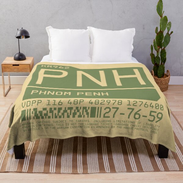 Item preview, Luggage Tag C - PNH Phnom Penh Cambodia designed and sold by VoodooCircus.