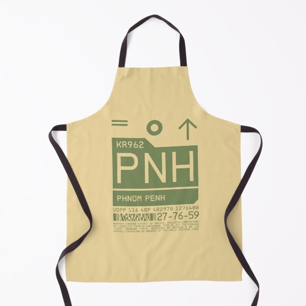 Item preview, Luggage Tag C - PNH Phnom Penh Cambodia designed and sold by VoodooCircus.
