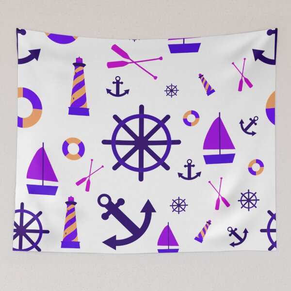 Item preview, Nautical Dreams designed and sold by TotallyRetroArt.