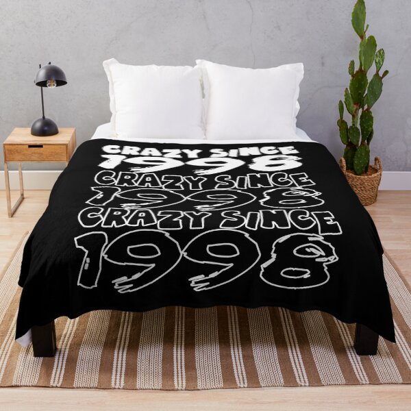 Item preview, Crazy Since 1998 For Men And Women Birthday designed and sold by Merchandiser099.