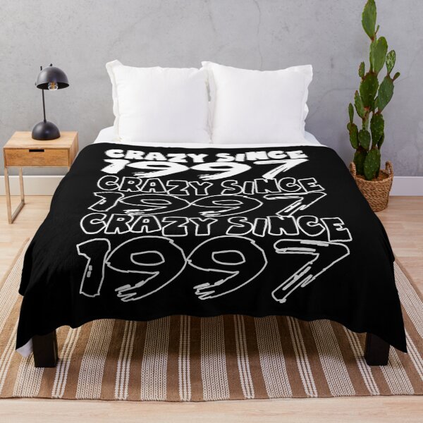 Item preview, Crazy Since 1997 For Men And Women Birthday designed and sold by Merchandiser099.