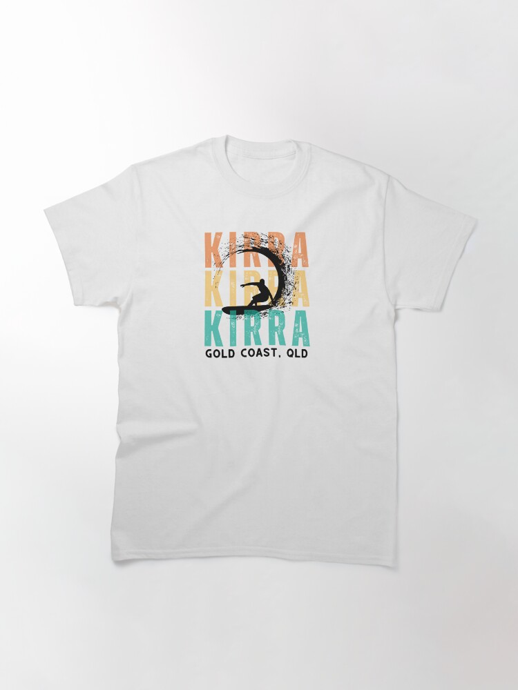Thumbnail 3 of 7, Classic T-Shirt, Kirra, Gold Coast QLD designed and sold by radestilo.