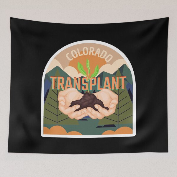 Item preview, Colorado Transplant Sticker designed and sold by JonahStewart.