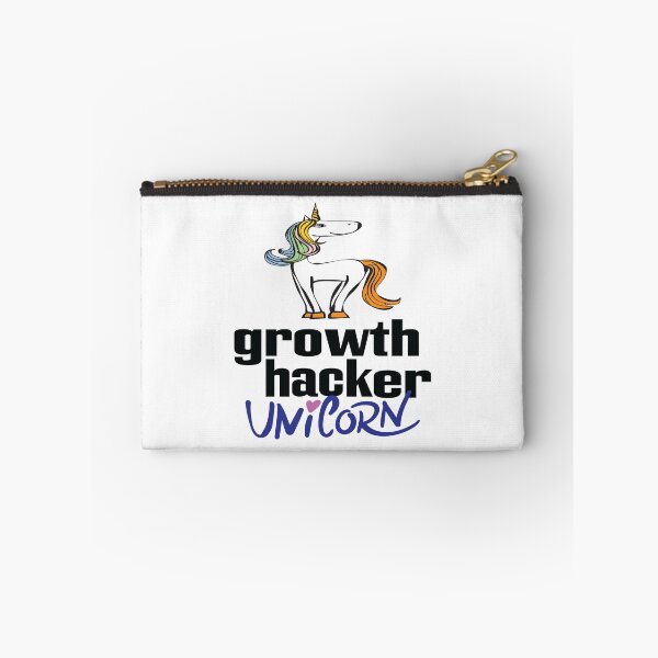 Item preview, Growth Hacker Unicorn Cartoon designed and sold by ProjectRobotics.