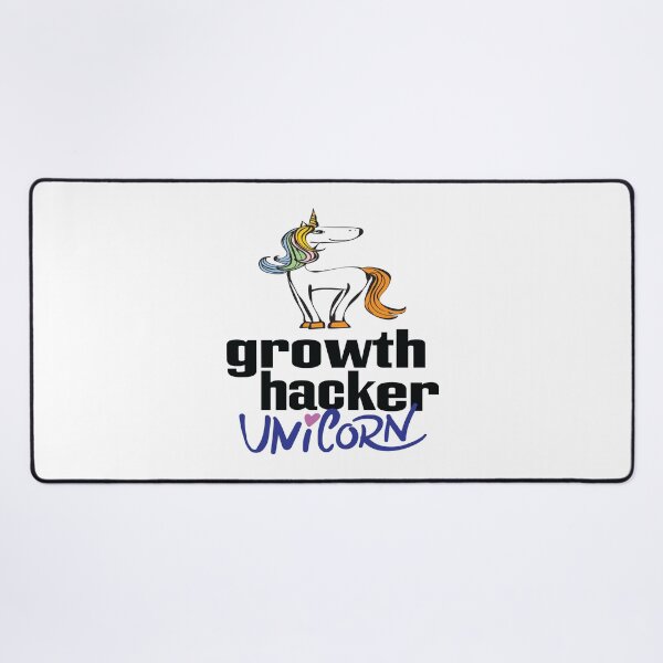 Item preview, Growth Hacker Unicorn Cartoon designed and sold by ProjectRobotics.