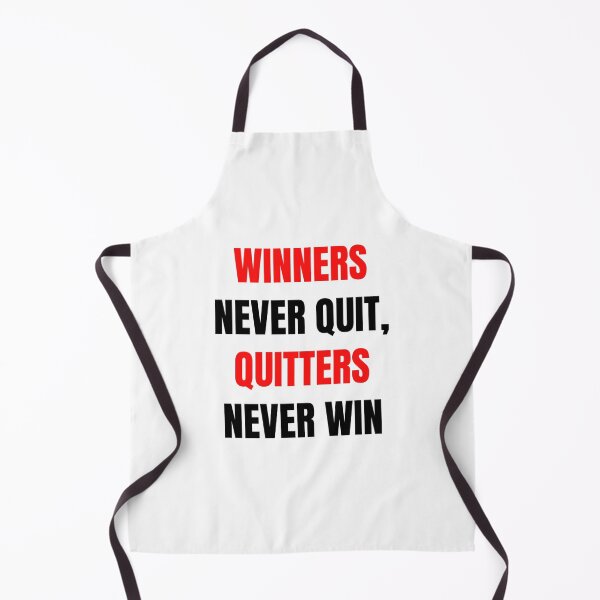 Item preview, Winners never quit, Quitters never win designed and sold by HuGoDesignZ.