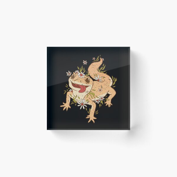 Item preview, Cottage Core Geico Tongue Out Cute Flowers Retro Style designed and sold by Countrysmart.