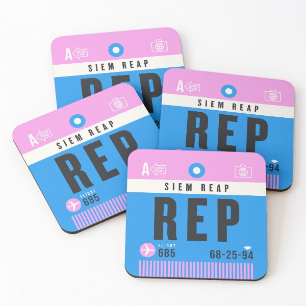 Item preview, Luggage Tag A - REP Siem Reap Cambodia designed and sold by VoodooCircus.