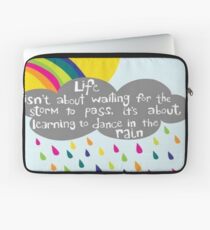 Dance in the Rain Laptop Sleeve