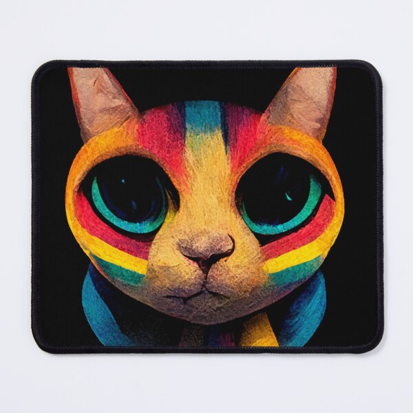 Item preview, Rainbow cat designed and sold by AIWeirdArts.