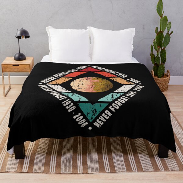 Item preview, Never Forget Pluto 1930 2006 Retro Vintage Style Funny Space Science designed and sold by Countrysmart.