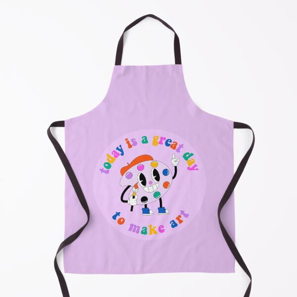 Item preview, Today Is A Great Day To Make Art Cartoon Palette Rainbow designed and sold by everything4eva.