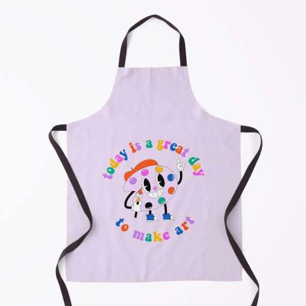 Item preview, Today Is A Great Day To Make Art Cartoon Palette Rainbow designed and sold by everything4eva.