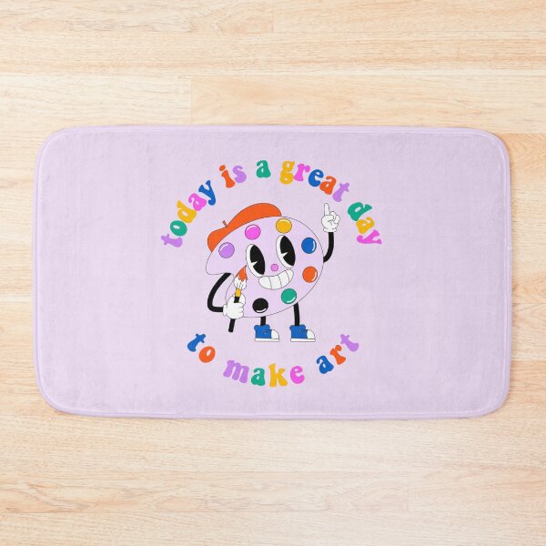 Item preview, Today Is A Great Day To Make Art Cartoon Palette Rainbow designed and sold by everything4eva.