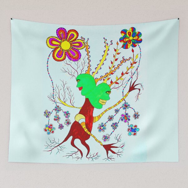 Item preview, Mr. and Mrs. Tree Multicolored Branches designed and sold by Astralia.