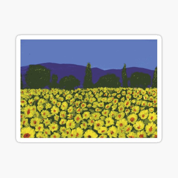 Item preview, "Field of Dreams" sunflower field designed and sold by CoddiwompleLady.