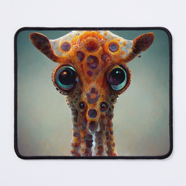 Item preview, giraffe and octopus mixed fancy artwork designed and sold by WeirdStation.