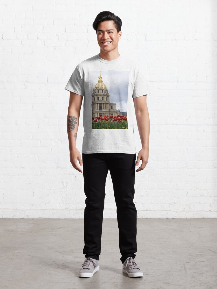 Alternate view of When architecture isn't enough - Paris, France Classic T-Shirt