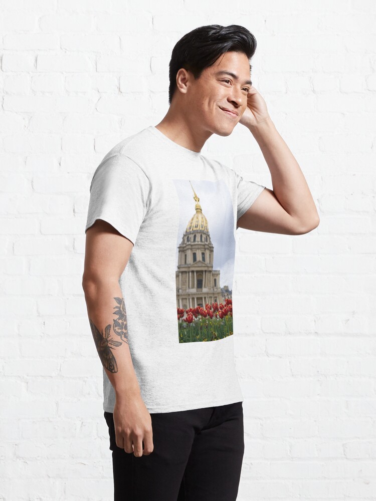 Alternate view of When architecture isn't enough - Paris, France Classic T-Shirt