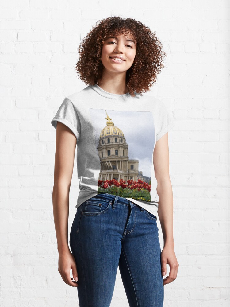 Alternate view of When architecture isn't enough - Paris, France Classic T-Shirt