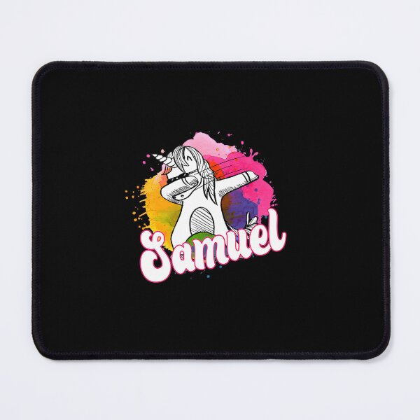 Item preview, CUTE NAME SAMUEL WITH COOL DABBING UNICORN designed and sold by sobriowslen.