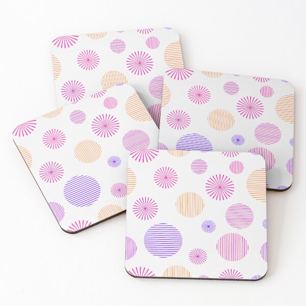 Item preview, Retro Inspired Circle Bursts designed and sold by TotallyRetroArt.