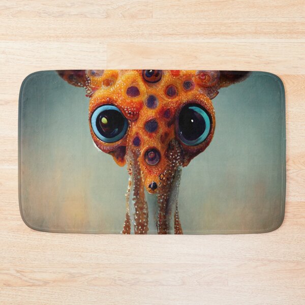 Item preview, giraffe and octopus mixed fancy artwork designed and sold by WeirdStation.
