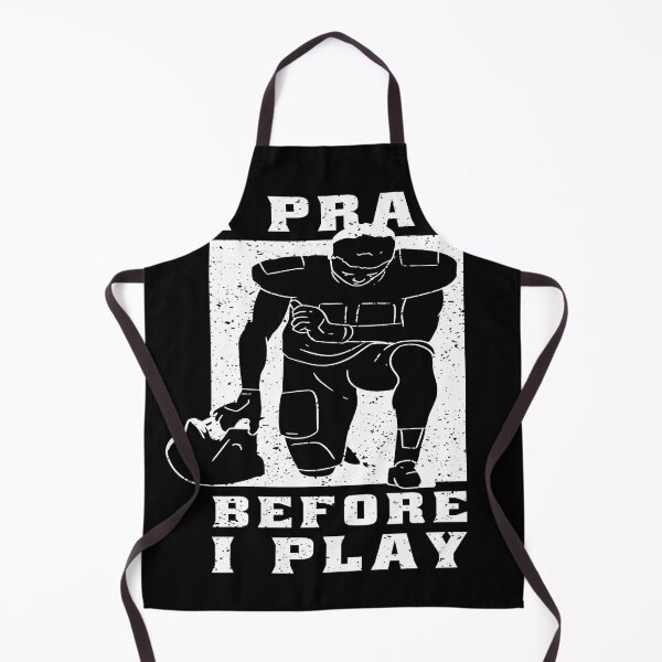 Item preview, Simple Elegant Football I Pray Before I Play Football Player Football Fan designed and sold by Countrysmart.