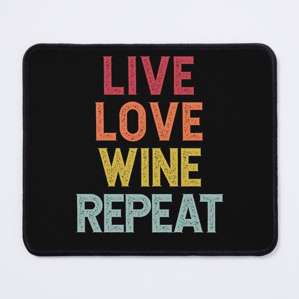 Item preview, Distressed Live Love Wine Repeat  designed and sold by PeachesMommy.