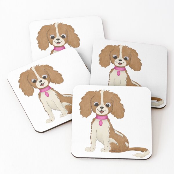 Item preview, Cute Cavalier King Charles Spaniel designed and sold by daphsam.