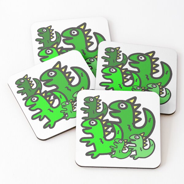Item preview, Dino Dinosaurs T- Rex Boogie Family set- designed and sold by Karen Ekdahl.